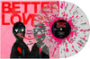 Better Lovers - God Made Me an Animal - Clear W/ Silver Pink & White Splatter (Vinyl LP) - Pale Blue Dot Records