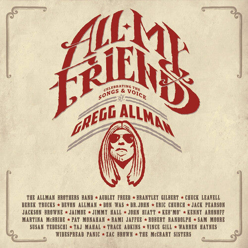 Various Artists - All My Friends: Celebrating The Songs & Voice Of Gregg Allman (Vinyl LP) - Pale Blue Dot Records