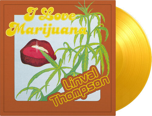 Linval Thompson - I Love Marijuana - Limited 180-Gram Translucent Yellow Colored Vinyl (Vinyl LP) - Pale Blue Dot Records