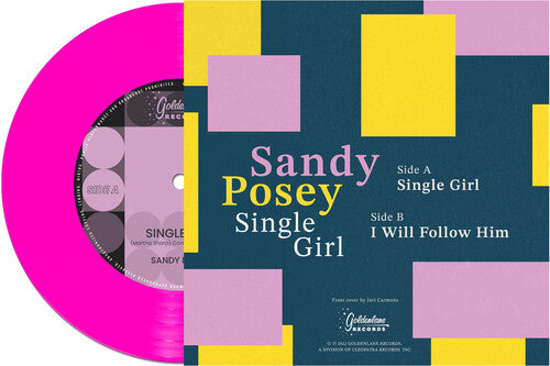 Sandy Posey - Single Girl - Pink (Vinyl LP) - Pale Blue Dot Records