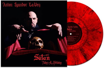 Anton Lavey - Satan Takes A Holiday - Red Marble (Vinyl LP)