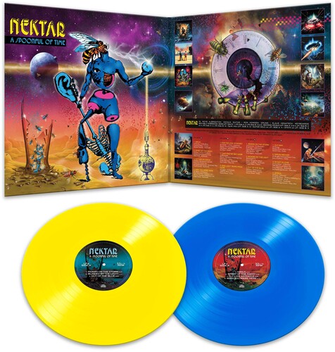 Nektar - Spoonful Of Time - Blue/yellow (Vinyl LP) - Pale Blue Dot Records