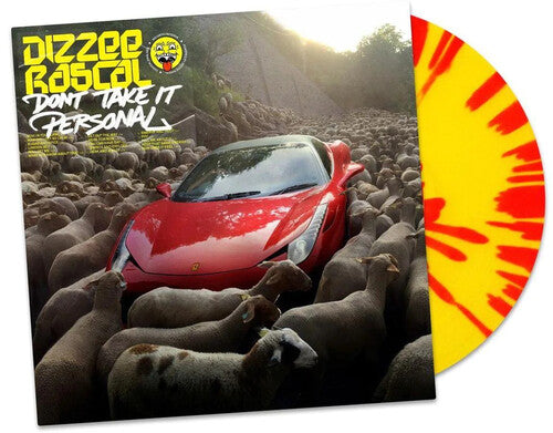 Dizzee Rascal - Don't Take It Personal - Yellow & Red Splatter Colored Vinyl (Vinyl LP) - Pale Blue Dot Records