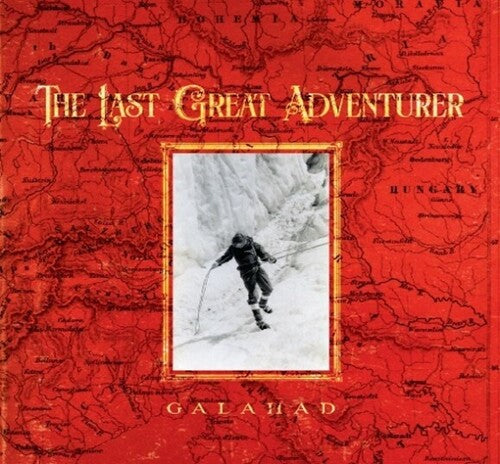 Galahad - Last Great Adventurer - Red, Black & White Splatter Vinyl (Vinyl LP) - Pale Blue Dot Records