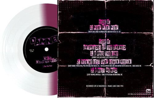 The Damned - Neat Neat Neat - Purple/white (Vinyl LP) - Pale Blue Dot Records