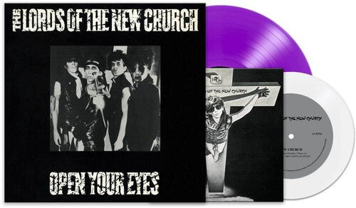 The Lords of the New Church - Open Your Eyes - Purple / White (Vinyl LP) - Pale Blue Dot Records