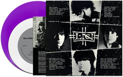The Lords of the New Church - Open Your Eyes - Purple / White (Vinyl LP) - Pale Blue Dot Records