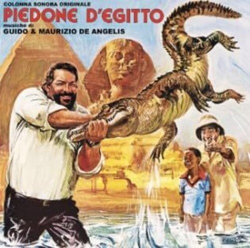 Piedone D'Egitto (Original Soundtrack) - Marbled Pale & Dark Green Colored Vinyl (Vinyl LP) - Pale Blue Dot Records