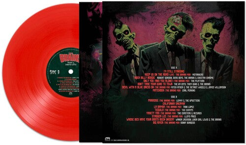 The Brains - Friends & Zombified Antics - Red (Vinyl LP) - Pale Blue Dot Records