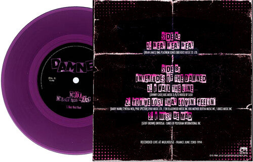 The Damned - Neat Neat Neat - Purple (Vinyl LP) - Pale Blue Dot Records
