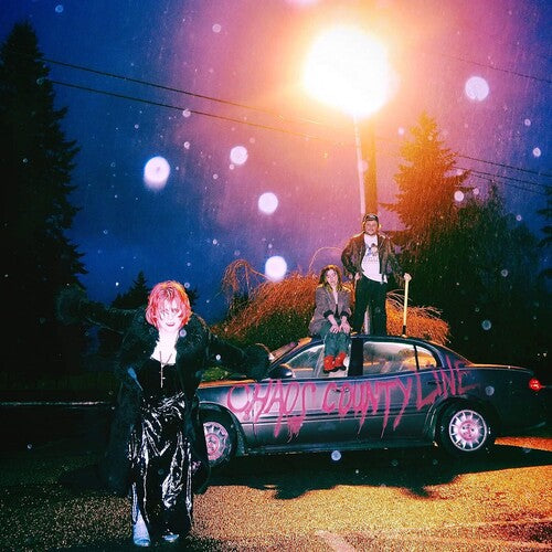 Skating Polly - Chaos County Line (One-Time Edition Blue Vinyl) (Vinyl LP) - Pale Blue Dot Records
