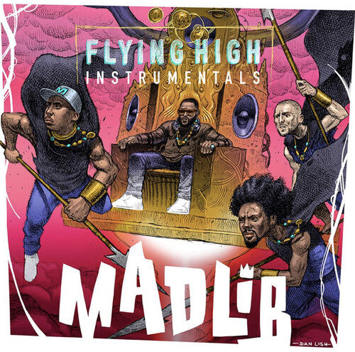 Madlib - Flying High Instrumentals (Vinyl LP) - Pale Blue Dot Records