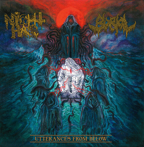 Night Hag & Burial - Utterances From Below (Vinyl LP) - Pale Blue Dot Records
