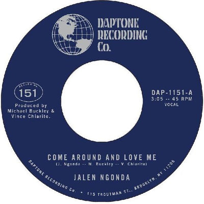 Jalen Ngonda - Come Around And Love Me / What Is Left To Do (Vinyl LP) - Pale Blue Dot Records
