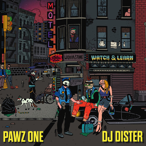 Pawz One & DJ Dister - Watch & Learn (Vinyl LP) - Pale Blue Dot Records