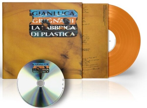 Gianluca Grignani - La Fabbrica Di Plastica - Ltd Colored Vinyl (Vinyl LP) - Pale Blue Dot Records