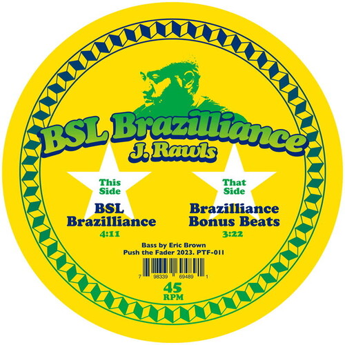J. Rawls - BSL Brazilliance (Vinyl LP) - Pale Blue Dot Records