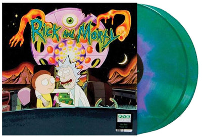 Rick and Morty(Dark Green and Purple) - Pale Blue Dot Records