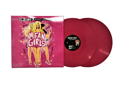 Mean Girls Original Broadway Cast Recording (Limited Edition Pink Colored Vinyl) - Pale Blue Dot Records
