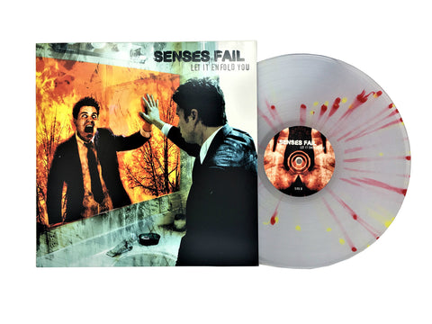 Senses Fail - Let It Enfold You (Limited Edition Clear w/Red and Yellow Splatter Colored Vinyl) - Pale Blue Dot Records
