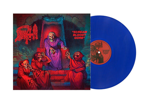Death - Scream Bloody Gore (Limited Edition Blue Colored Vinyl) - Pale Blue Dot Records