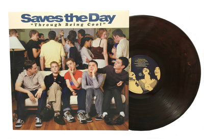 Saves the Day - Through Being Cool (Limited Edition Root Beer Colored Vinyl) - Pale Blue Dot Records