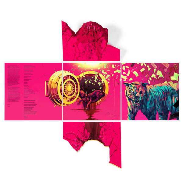 Army of the Dead - Original Motion Picture Score (Limited Edition Neon Pink & Yellow Colored Double Vinyl)