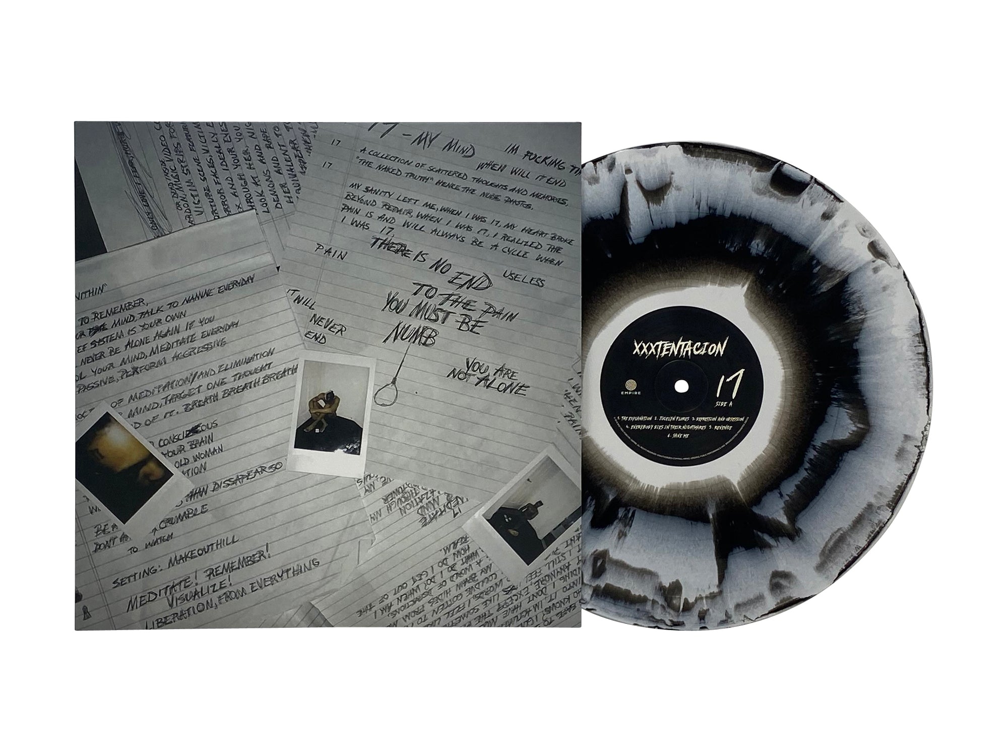 XXXtentacion 17 White \u0026 Black Vinyl LP - 洋楽