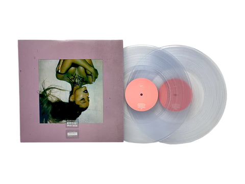 Ariana Grande - thank u, next (Limited Edition Clear Colored Double LP) - Pale Blue Dot Records