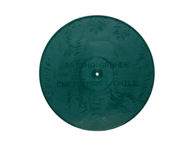 Ariana Grande - Christmas & Chill (Green colored vinyl with custom etching) - Pale Blue Dot Records