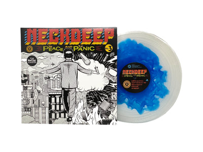 Neck Deep - The Peace and the Panic (Limited Edition Blue Inside Clear Colored Vinyl) - Pale Blue Dot Records