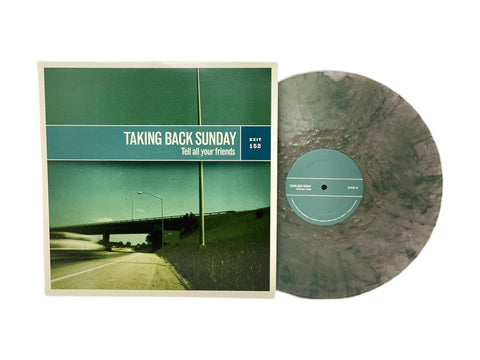Taking Back Sunday - Tell All Your Friends (Limited Edition Clear Iridescent Green Colored Vinyl) - Pale Blue Dot Records
