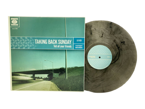 Taking Back Sunday - Tell All Your Friends (Limited Edition Clear Smoke Colored Vinyl) - Pale Blue Dot Records