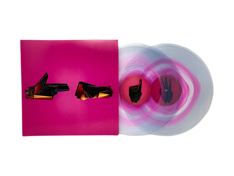 Run the Jewels - RTJ4 (Limited Edition Clear w/ Pink Swirl Colored Vinyl) - Pale Blue Dot Records
