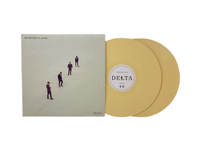 Mumford & Sons - Delta (Limited Edition Sand Yellow Colored Vinyl) - Pale Blue Dot Records