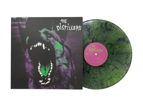 The Distillers - Self Titled (Clear w/ Green, Purple, Black Colored Vinyl) - Pale Blue Dot Records