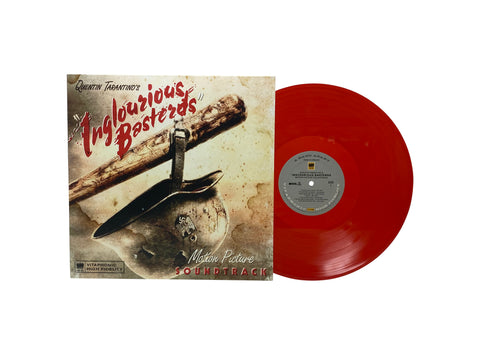 Quentin Tarantino's Inglourious Basterds Original Soundtrack (Limited Edition Red Colored Vinyl) - Pale Blue Dot Records