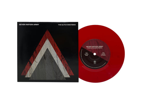 The White Stripes - Seven Nation Army [The Glitch Mob Remix] (Limited Edition Red Colored 7" Single) - Pale Blue Dot Records