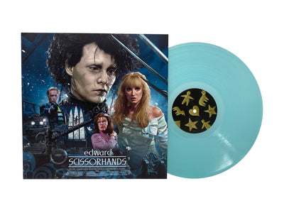 Edward Scissorhands Original Motion Picture Soundtrack (30th Anniversary Deluxe Blue Colored Vinyl) - Pale Blue Dot Records