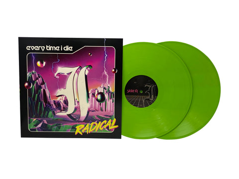 Every Time I Die - Radical (Limited Edition Opaque Lime Colored Vinyl)