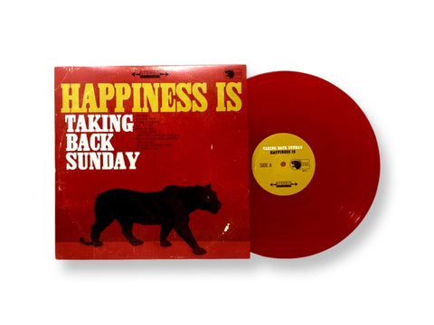 Taking Back Sunday - Happiness Is (Limited Edition Red Colored Vinyl)