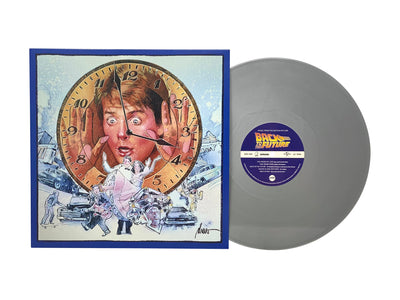Back To the Future Soundtrack (Limited Edition Delorean Silver Vinyl) - Pale Blue Dot Records