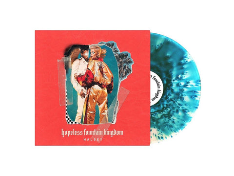 Halsey - Hopeless Fountain Kingdom (Limited Edition Clear W/ Teal Splatter Colored Vinyl) - Pale Blue Dot Records