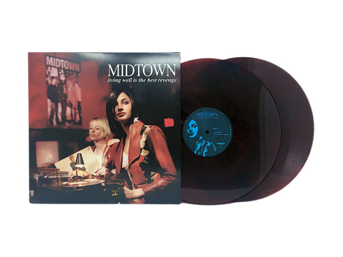 Midtown - Living Well is the Best Revenge (Limited Edition Dark Red Double LP) - Pale Blue Dot Records