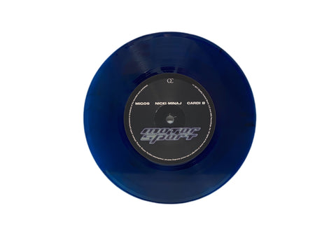 Migos - Motorsport (Limited Edition Blue Colored 7' Single) - Pale Blue Dot Records