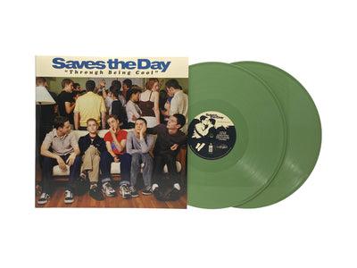 Saves the Day - Through Being Cool (Limited Edition Olive Colored Vinyl) - Pale Blue Dot Records