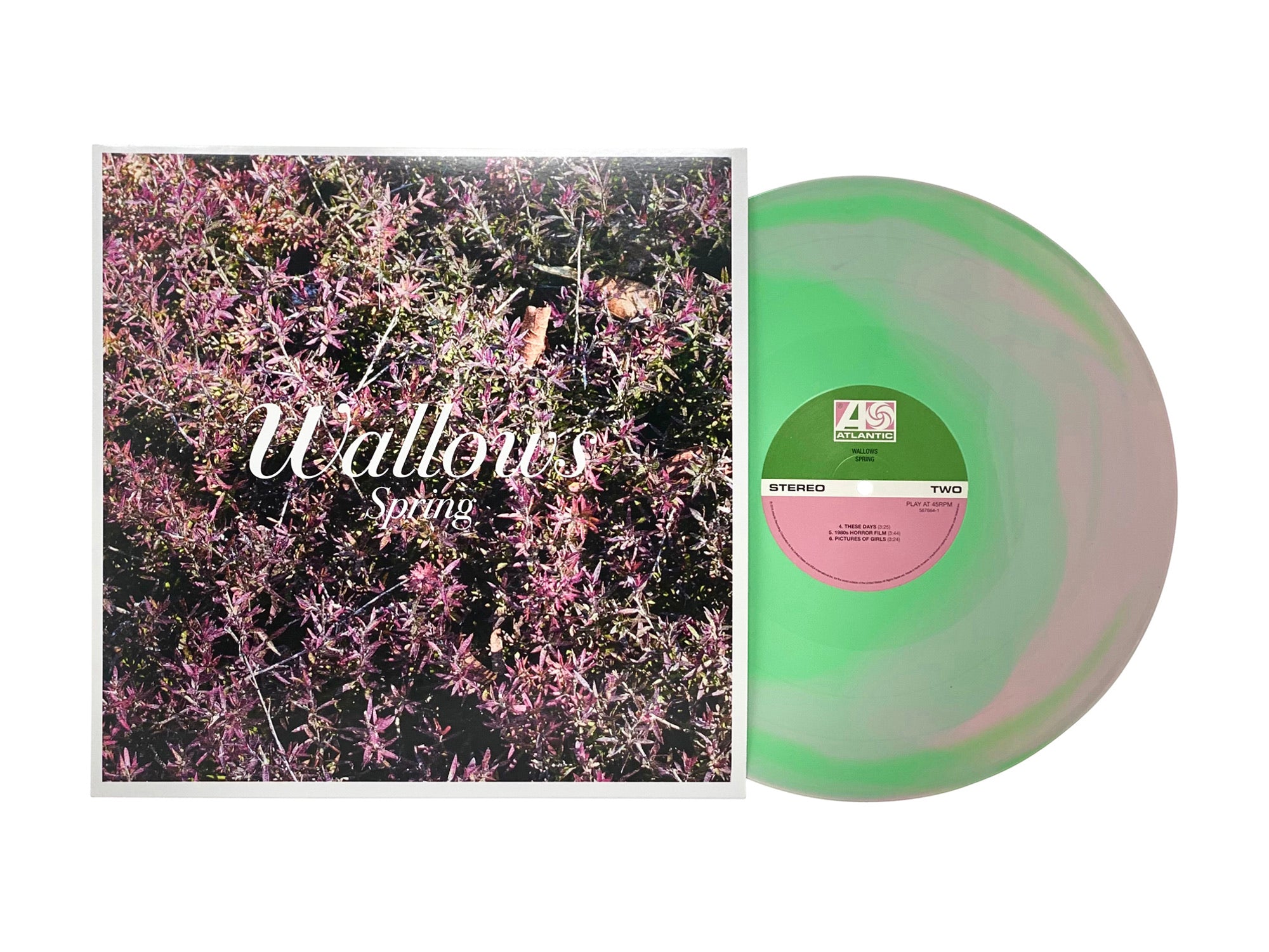 Wallows - Spring (Limited Edition Pink & Green Colored Vinyl) – Pale ...