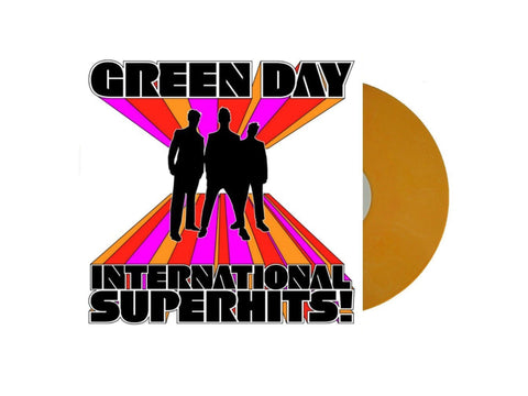 Green Day - International Superhits! (Limited Edition Orange Colored Vinyl) - Pale Blue Dot Records