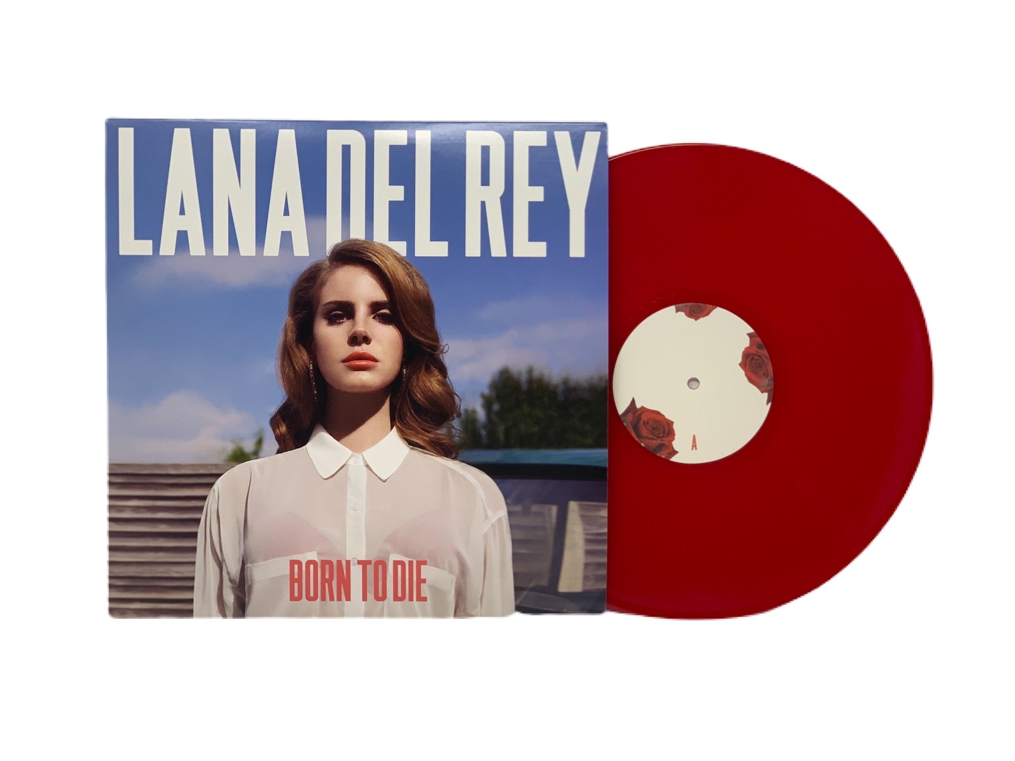 Lana Del Rey Born To Die Red Colored Vinyl Pale Blue Dot Records 8832