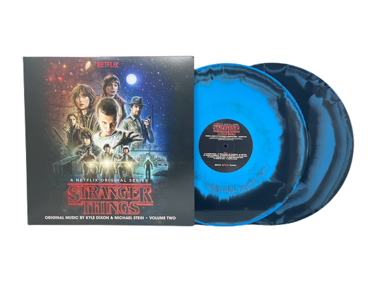 Stranger Things Season 1 Vol. 2 (Blue & Black Swirl Colored Vinyl ...